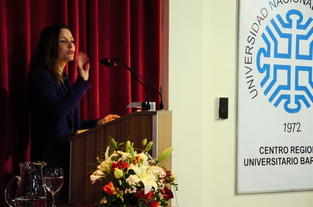 Dra. Gabriela Pirk, del Departamento de Ecología UNCo Bariloche