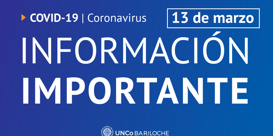 Información actualizada y recomendaciones sobre el Coronavirus